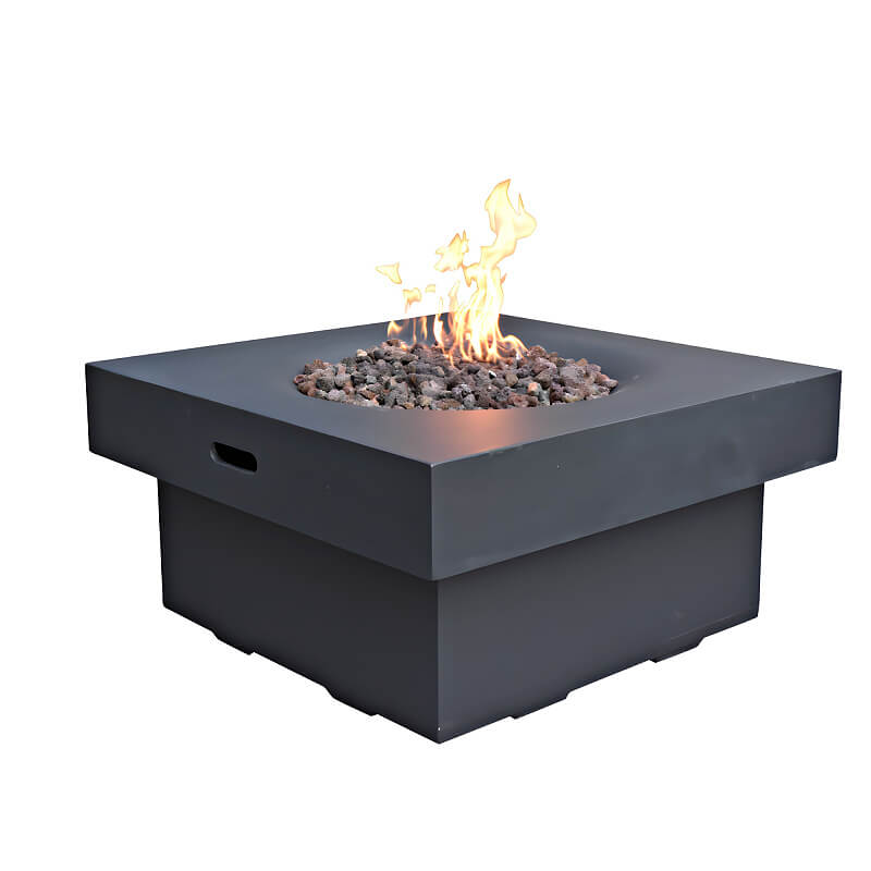 Modeno 34 Inch Branford Square Concrete Fire Table - OFG141