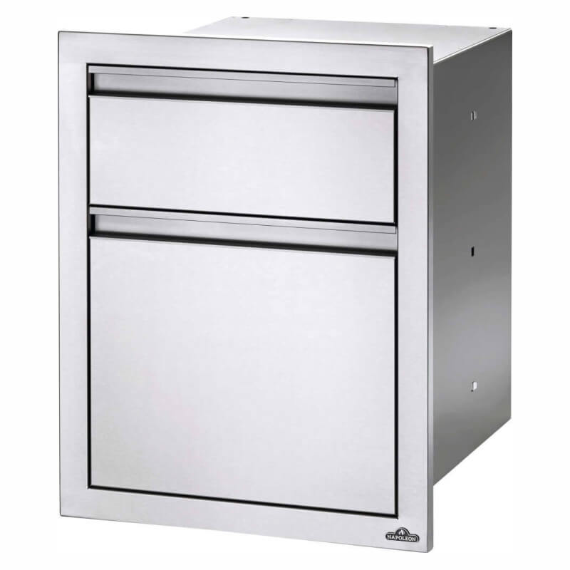 Napoleon 18 Inch Double Drawer