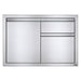 Napoleon 36 Inch Single Door & Double Drawer | 304 Stainless Steel
