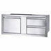 Napoleon 42 x 16 Inch Door & Double Drawer Combo | 304 Stainless Steel