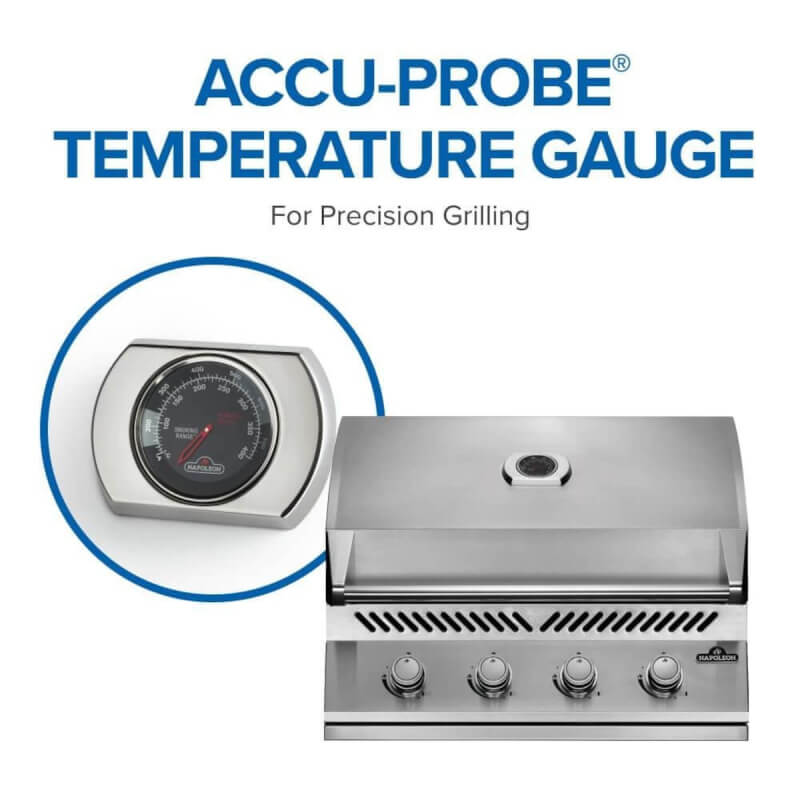 Napoleon 500 Series Grill | Temperature Gauge