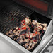 Napoleon Professional Freestanding Charcoal Grill | Shown with Charcoal Lit