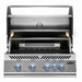 Napoleon 700 Series 5-Burner 32-Inch Built-In Gas Grill | Hood Opened