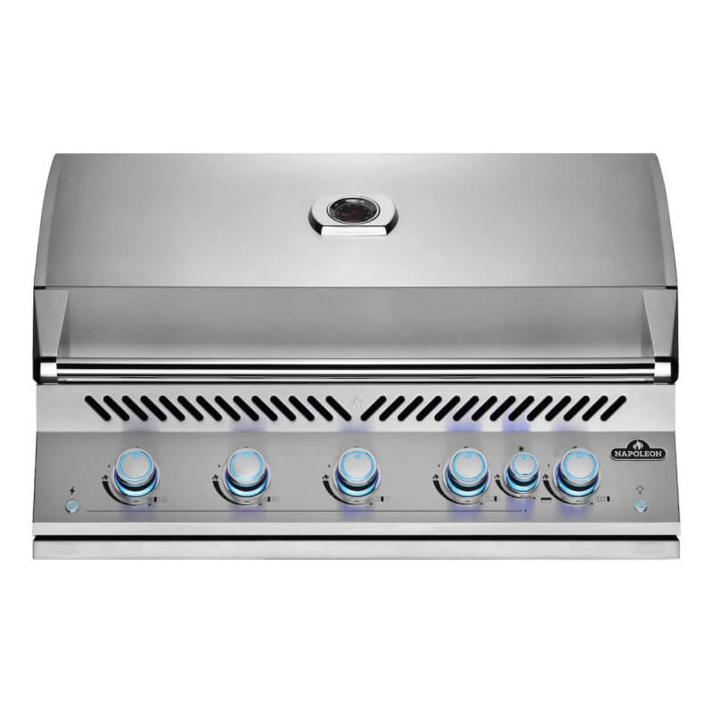 Napoleon 700 Series 6-Burner 38-Inch Built-In Gas Grill w/ Rotisserie & SafetyGlow