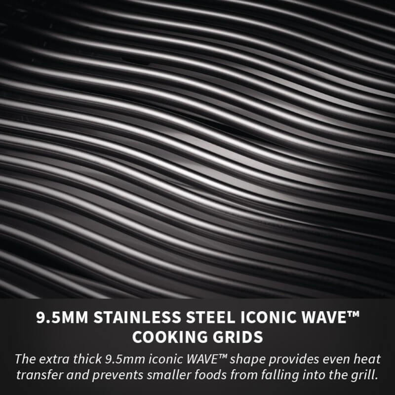 Napoleon 700 Series Grill | 9mm Wave Cooking Grates