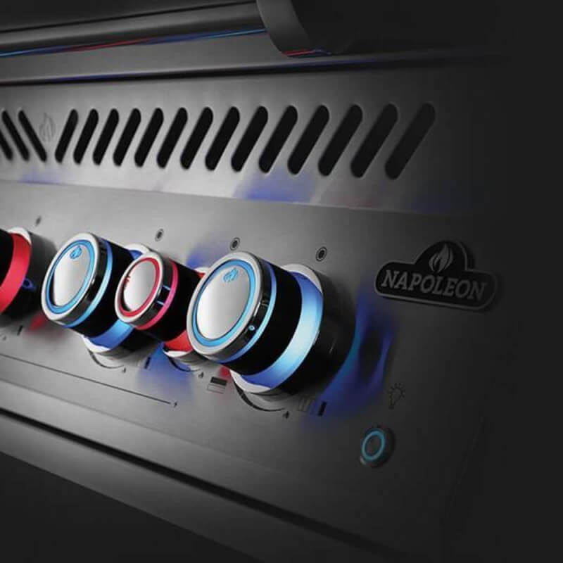 Napoleon 700 Series Grill | SafetyGlow Burner Indicator Lighting