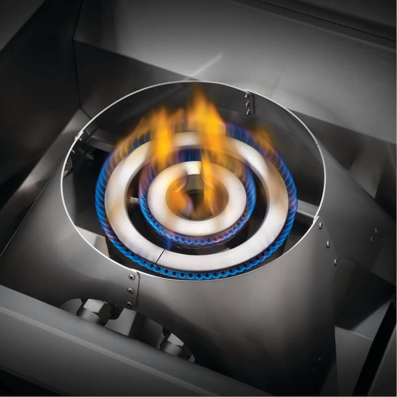 Napoleon 700 Series Power Burner | Outer Ring Burner Close Up