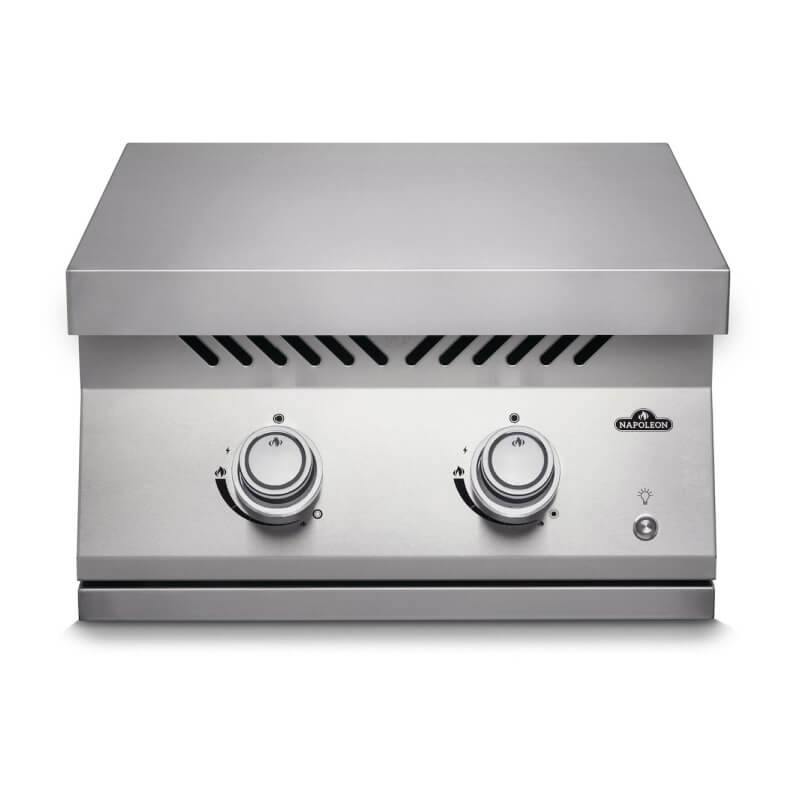 Napoleon 700 Series Power Burner | Stainless Steel Lid