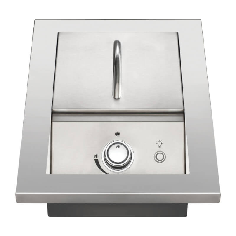 Napoleon 700 Series Infrared Burner | Stainless Steel Lid