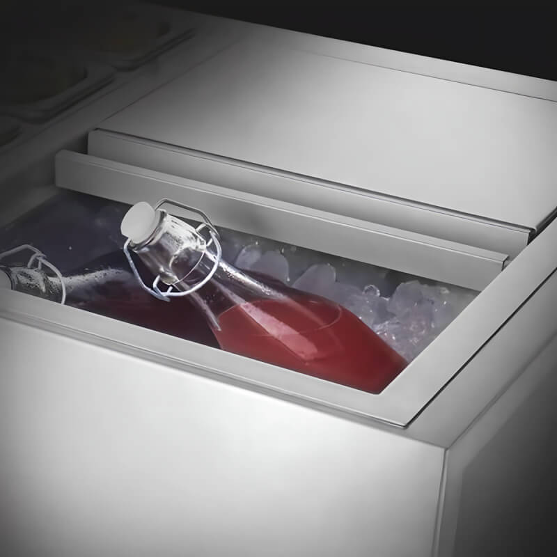 Napoleon 24 Inch Beverage Center | 15.6 Gallons of Ice Storage