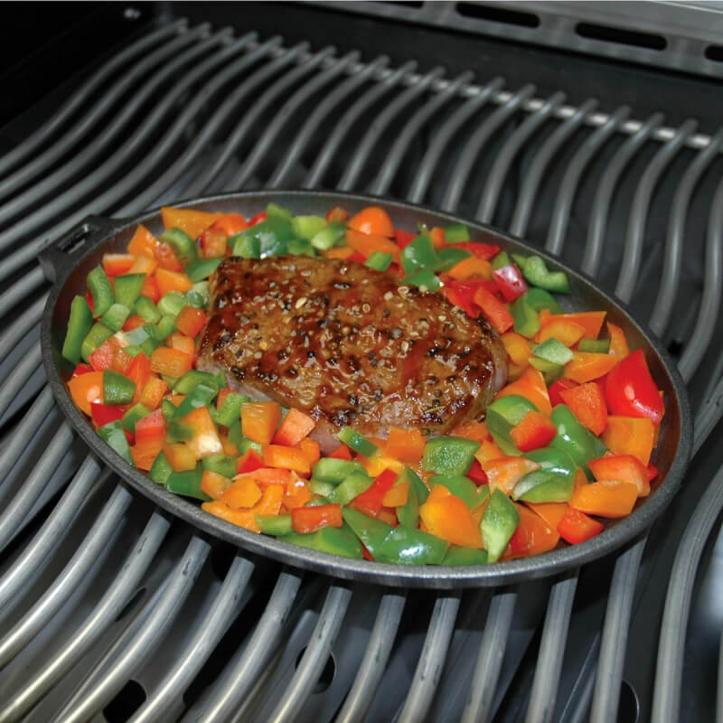 Napoleon Cast Iron Skillet w/ Removable Handle | Shown Cooking