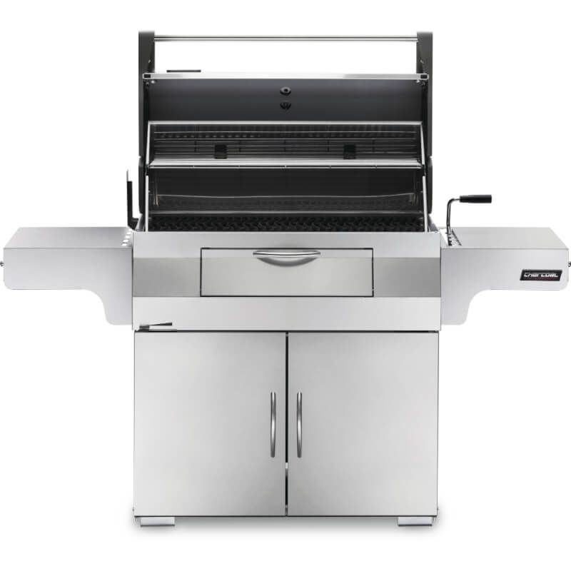Napoleon Professional Freestanding Charcoal Grill | 304 Stainless Steel
