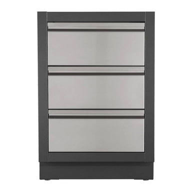 Napoleon OASIS Two Drawer Cabinet with False Top Drawer - IM-2DC-CN