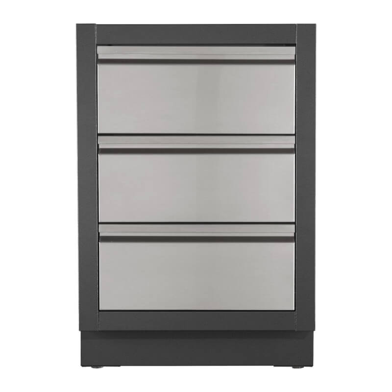 Napoleon OASIS Two Drawer Cabinet with False Top Drawer - IM-2DC-CN