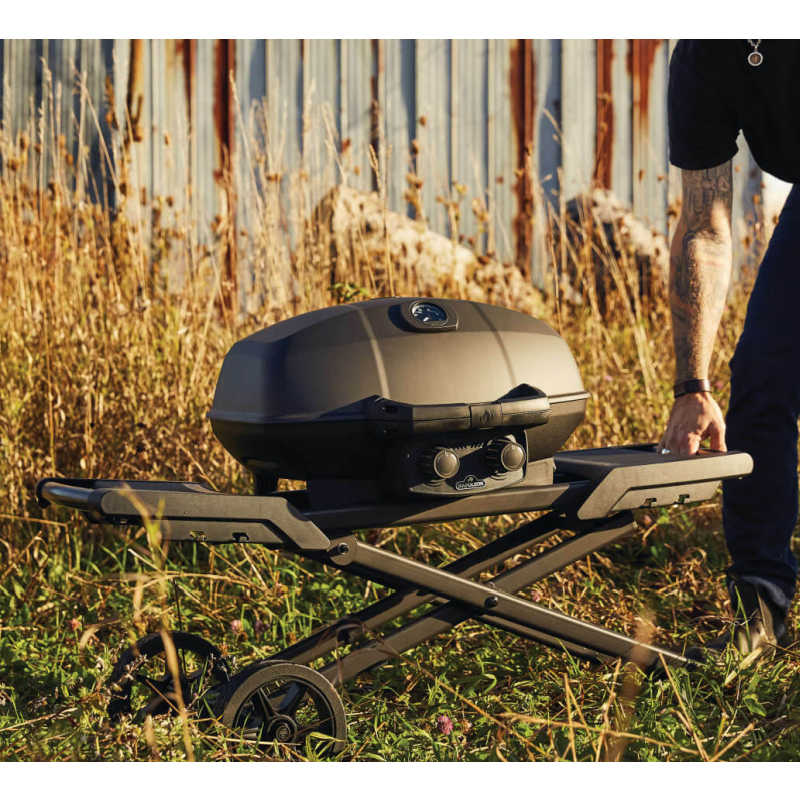 Napoleon Phantom TravelQ Propane Grill | Folding Freestanding Design