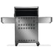 Napoleon Prestige 500 Connected 4-Burner Gas Grill | Rear View