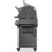 Napoleon Prestige 500 Connected 4-Burner Gas Grill | Side View Hood Range