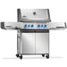 Napoleon Prestige 500 4-Burner Gas Grill | New Side Shelves Design