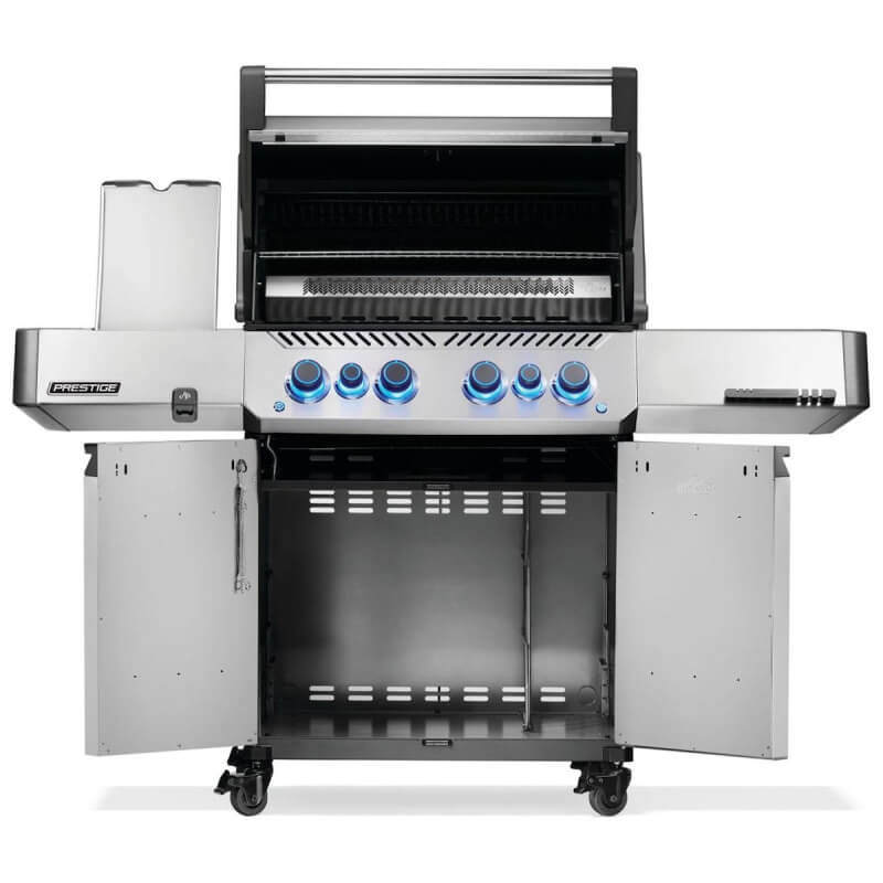 Napoleon Prestige 500 4-Burner Gas Grill | Porpane Tank Holder