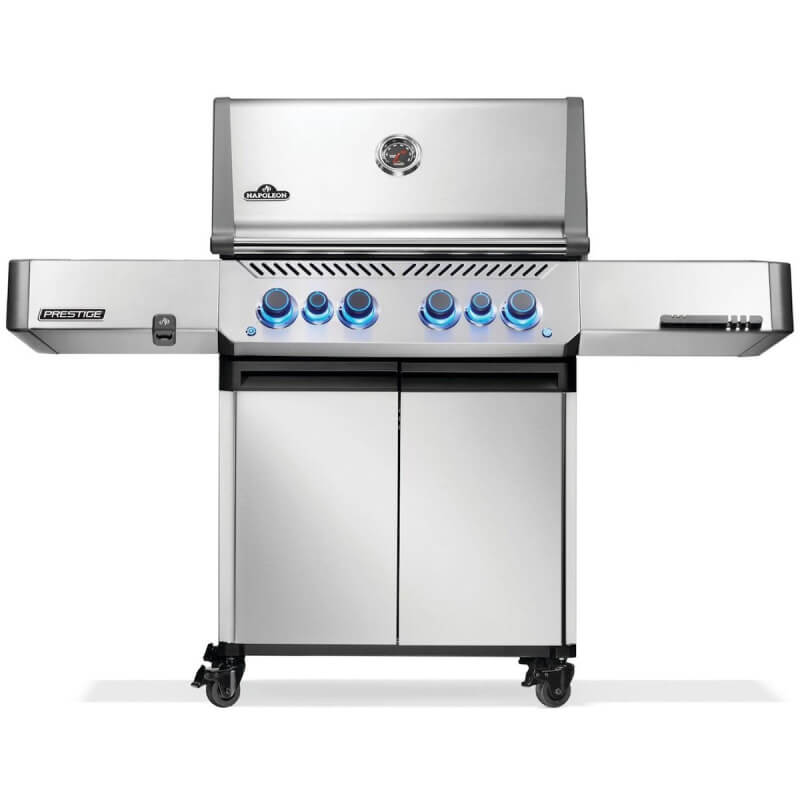 Napoleon Prestige 500 4-Burner Gas Grill w/ Rotisserie & Side Burner