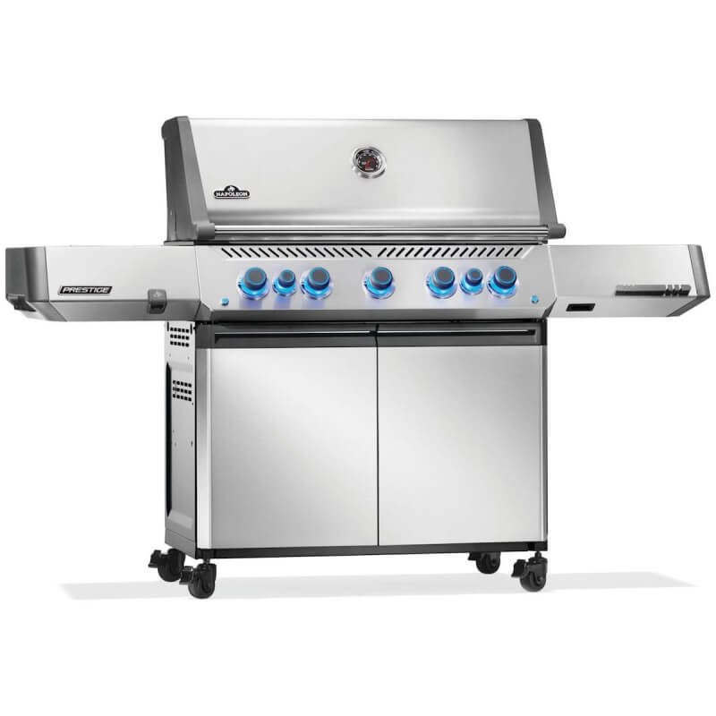 Napoleon Prestige 665 5-Burner Gas Grill | 304 Stainless Steel Finish