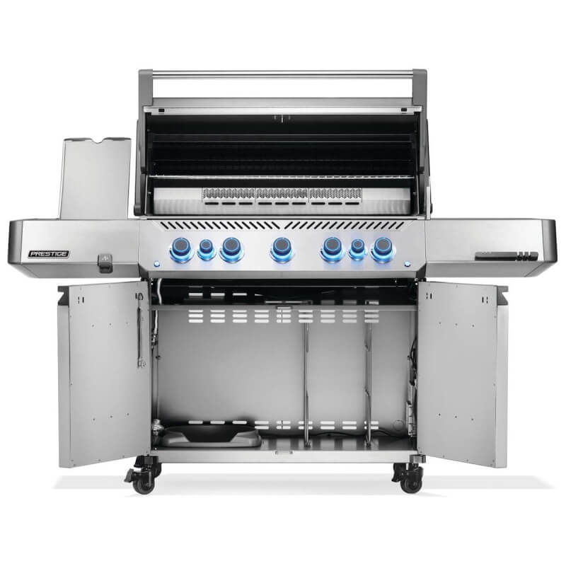 Napoleon Prestige 665 5-Burner Gas Grill | Propane Tank Holder