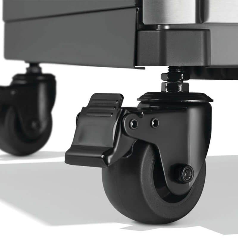 Napoleon Prestige 665 5-Burner Gas Grill | Caster Wheels w/ Locks