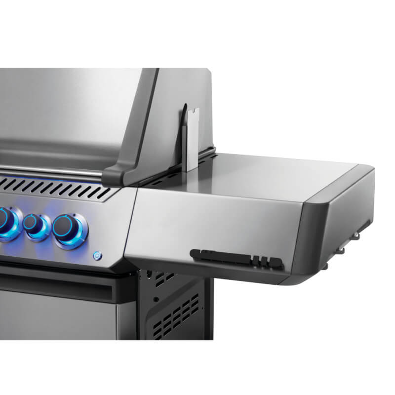 Napoleon Prestige 665 5-Burner Gas Grill | Side Shelf