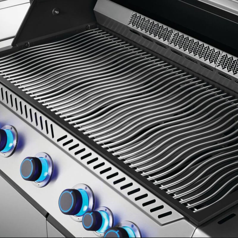 Napoleon Prestige 665 5-Burner Gas Grill | Wave Cooking Grates