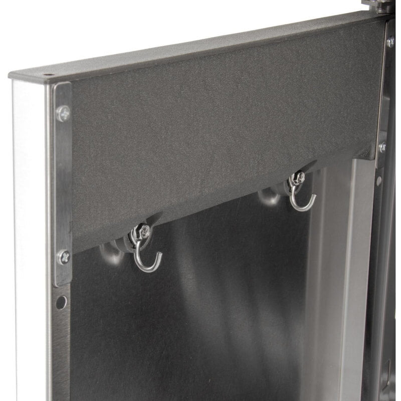 Napoleon Prestige Gas Grill | Grill Cart Interior Accessory Hooks