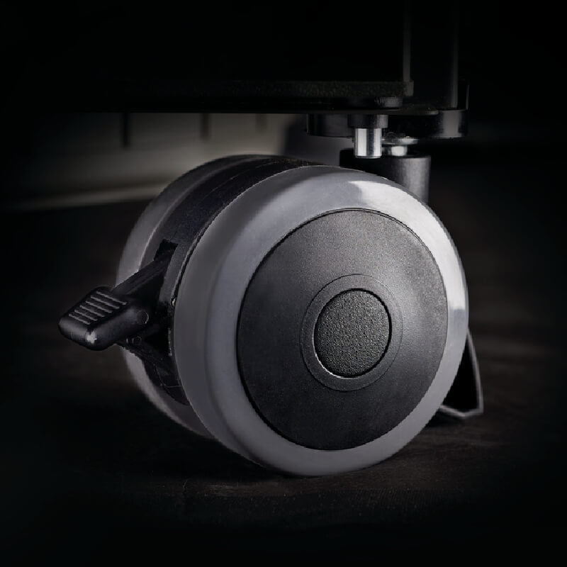 Napoleon Prestige Gas Grill | Locking Grill Cart Caster Wheels