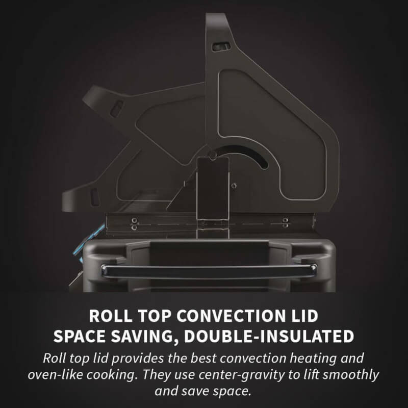 Napoleon Prestige Gas Grill | Convection Grill Hood