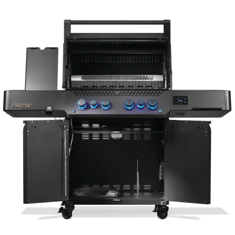 Napoleon Prestige Phantom 500 Connected 4-Burner Gas Grill | Cart Storage Detail