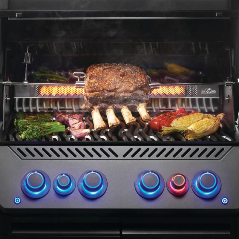 Napoleon Prestige Phantom 500 Connected Grill | Safety Gas Knob Control Lights