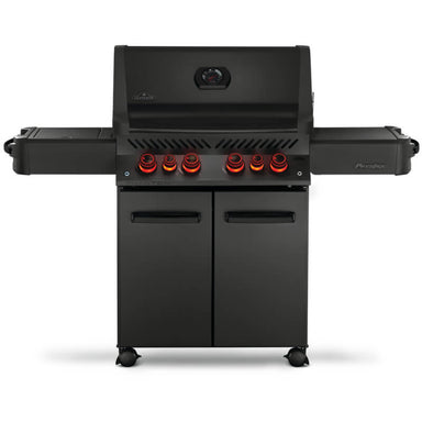 Napoleon Prestige Phantom 500 Connected 4-Burner Gas Grill | Red Safety Burner Lights