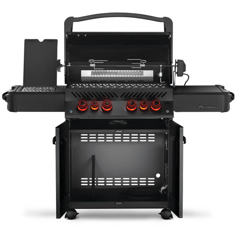 Napoleon Prestige Phantom 500 Connected Grill | Double Walled Double Doors on Cart