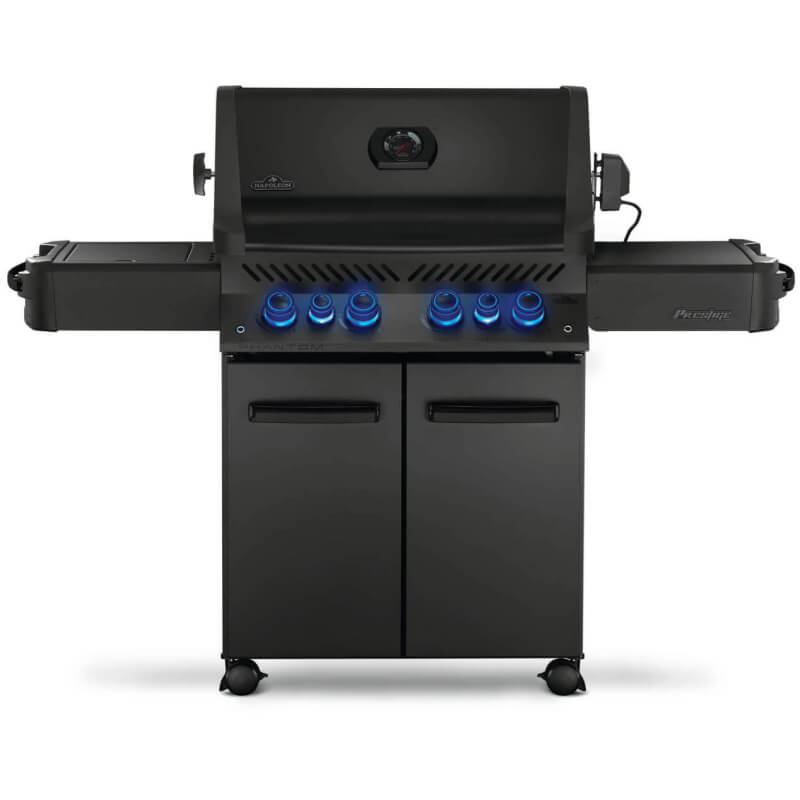 Napoleon Prestige Phantom 500 4-Burner Grill w/ Rotisserie & Side Burner