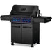 Napoleon Prestige Phantom 500 4-Burner Grill | Matte Black Finish