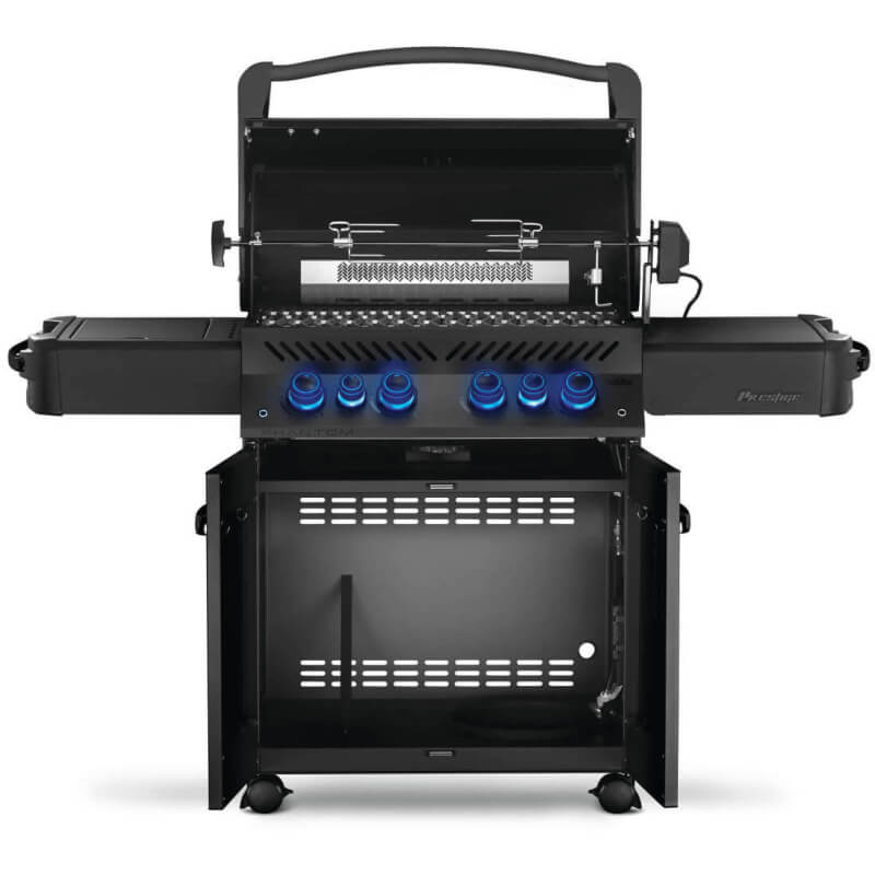 Napoleon Prestige Phantom 500 4-Burner Grill | Propane Tank Holder