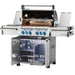 Napoleon Prestige PRO 500 4-Burner Grill | Showing Cart Detail