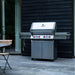 Napoleon Prestige PRO 500 4-Burner Grill | Shown Closed on Patio
