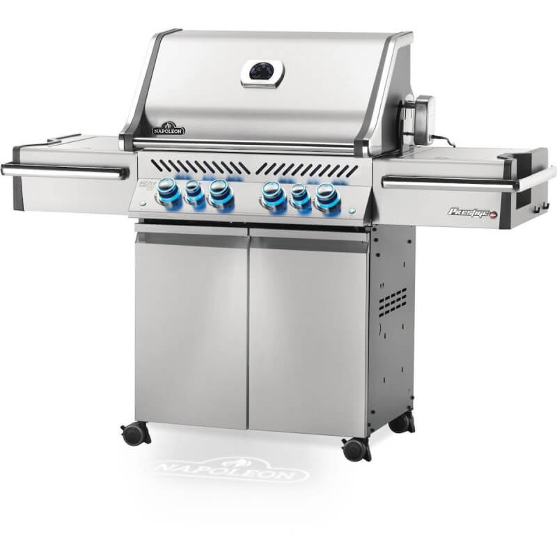 Napoleon Prestige PRO 500 4-Burner Gas Grill | 304 Stainless Steel Finish