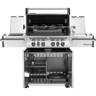 Napoleon Prestige PRO 500 4-Burner Gas Grill | Shown Features Opened