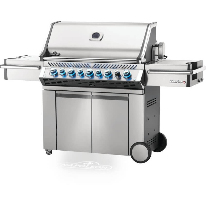 Napoleon Prestige PRO 665 5-Burner Gas Grill | 304 Stainless Steel Finish