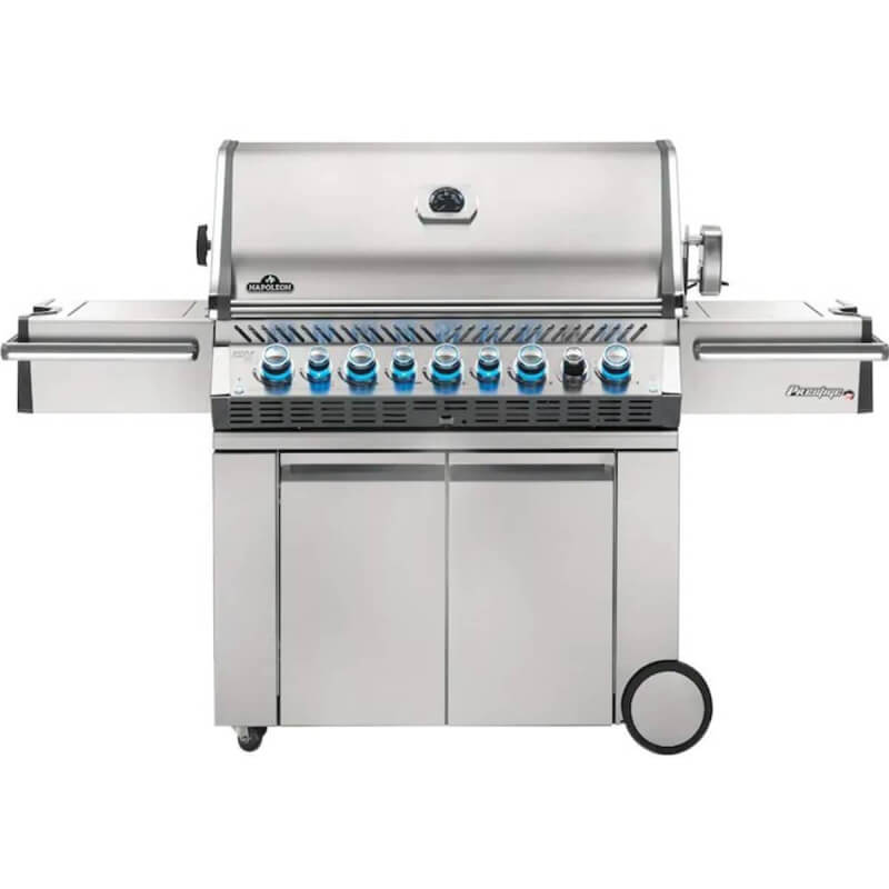 Napoleon Prestige PRO 665 Grill | Double Door Cart Detail