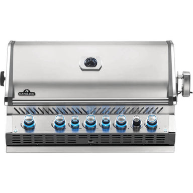 Napoleon Prestige PRO 665 5-Burner Built-in Gas Grill w/ Rotisserie