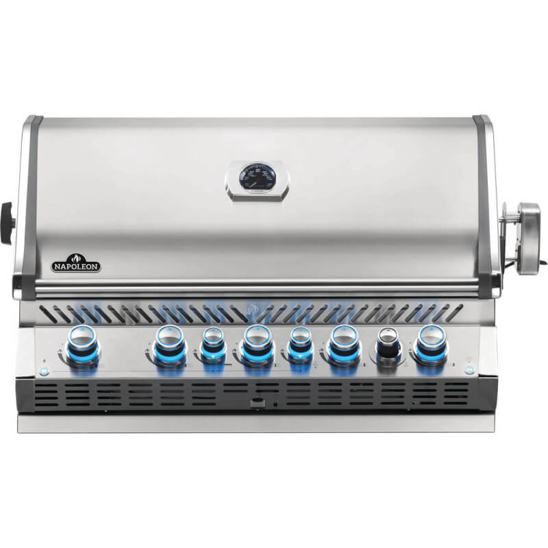 Napoleon Prestige PRO 665 5-Burner Built-in Gas Grill w/ Rotisserie