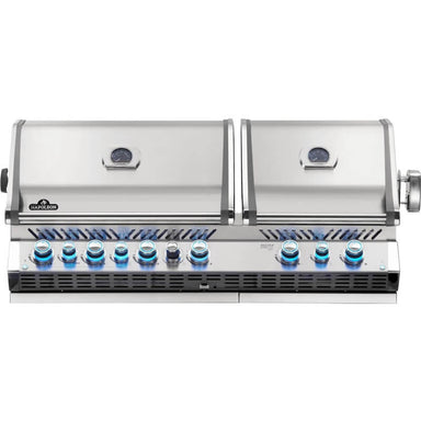 Napoleon Prestige PRO 825 6-Burner Built-in Gas Grill w/ Infrared Rear Burner