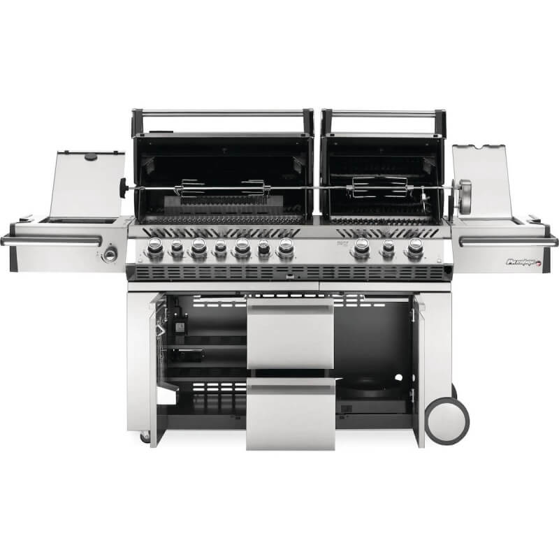 Napoleon Prestige PRO 825 Grill | Shown Opened