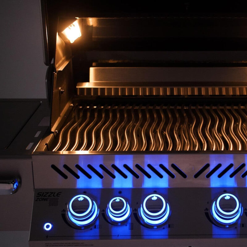 Napoleon Prestige PRO Gas Grill | Interior Grill Lights